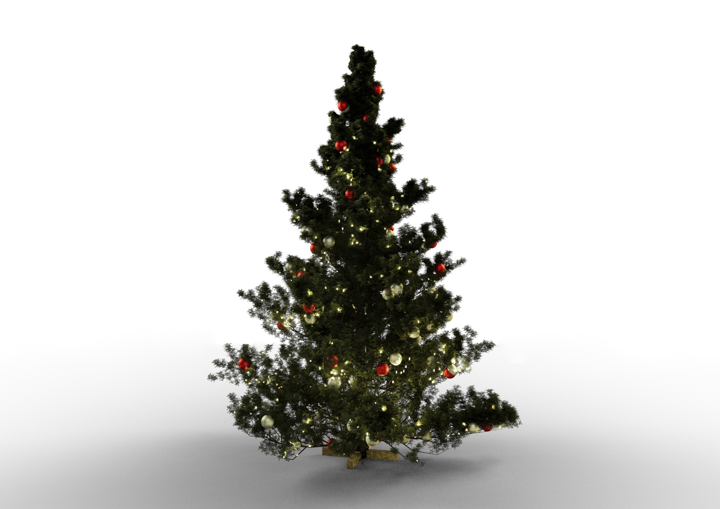 Realistic Christmas Tree preview image 1